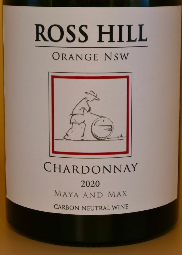 Ross Hill Family Series Chardonnay Maya and Max 2020 White Wine Bottle Label