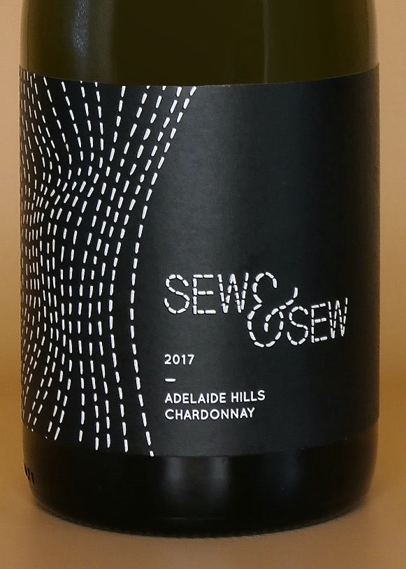 Sew and Sew Contour Chardonnay 2017 White Wine Australia Label